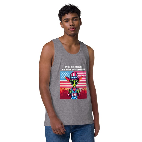 Even The ET's Want Some Freedom - Men’s Premium Tank Top