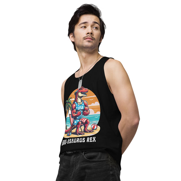 Broasaurus Rex - Men’s Premium Tank Top