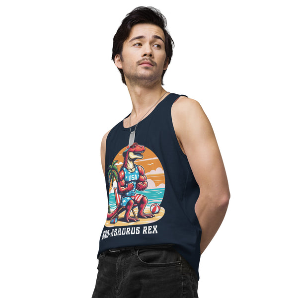 Broasaurus Rex - Men’s Premium Tank Top