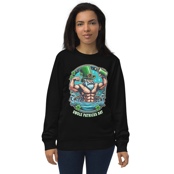 Swole Patrick's Day Women's organic sweatshirt