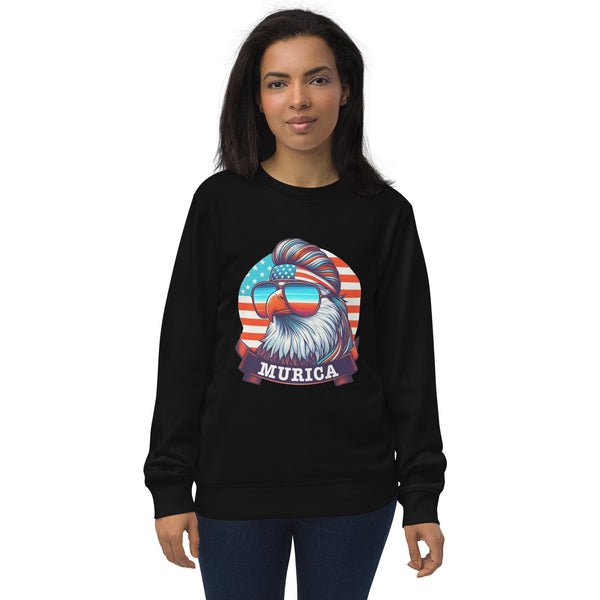 Murica - Women's organic sweatshirt