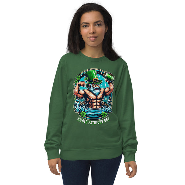 Swole Patrick's Day Women's organic sweatshirt