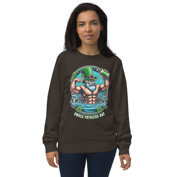 Swole Patrick's Day Women's organic sweatshirt