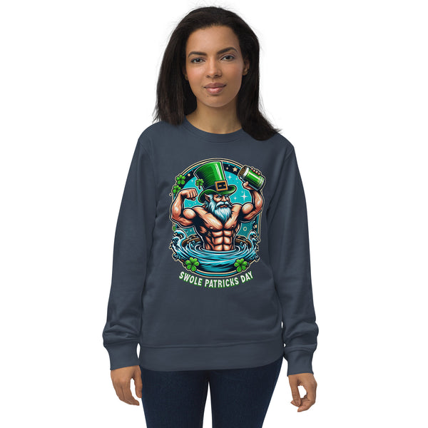 Swole Patrick's Day Women's organic sweatshirt