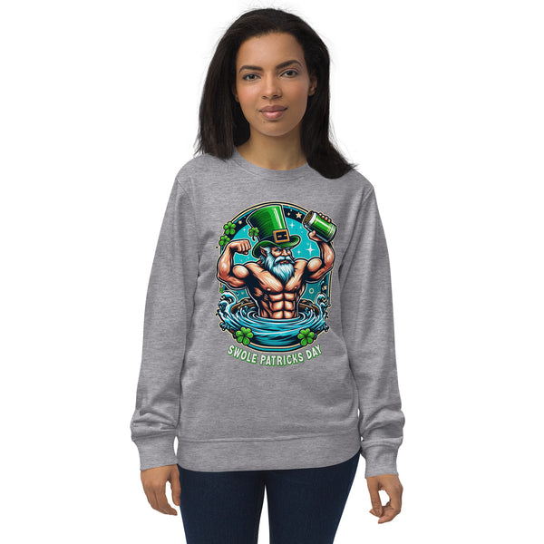 Swole Patrick's Day Women's organic sweatshirt