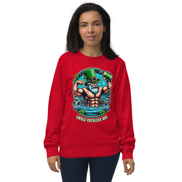 Swole Patrick's Day Women's organic sweatshirt