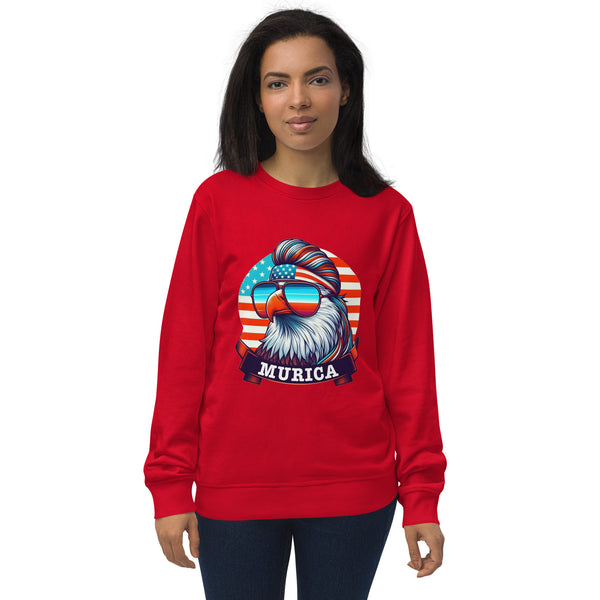 Murica - Women's organic sweatshirt