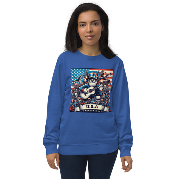 Gnomes USA Women's organic sweatshirt