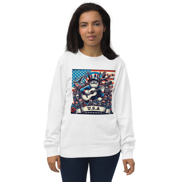 Gnomes USA Women's organic sweatshirt