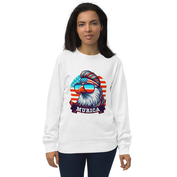 Murica - Women's organic sweatshirt