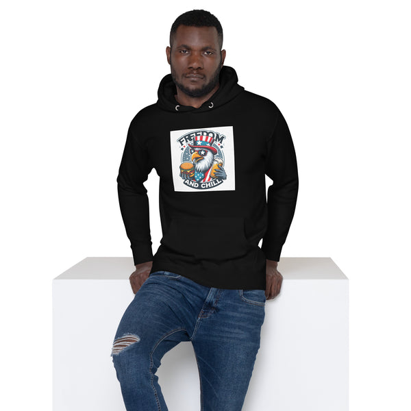 Freedom And Chill - Men's Hoodie