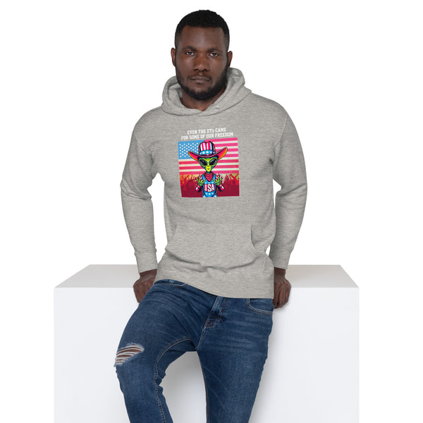 Even the ETs Came For Some of Our Freedom - Men's Hoodie