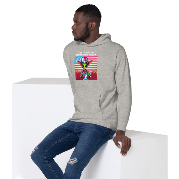 Even the ETs Came For Some of Our Freedom - Men's Hoodie