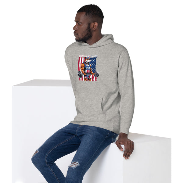 Murica And Gainz - Men's Hoodie