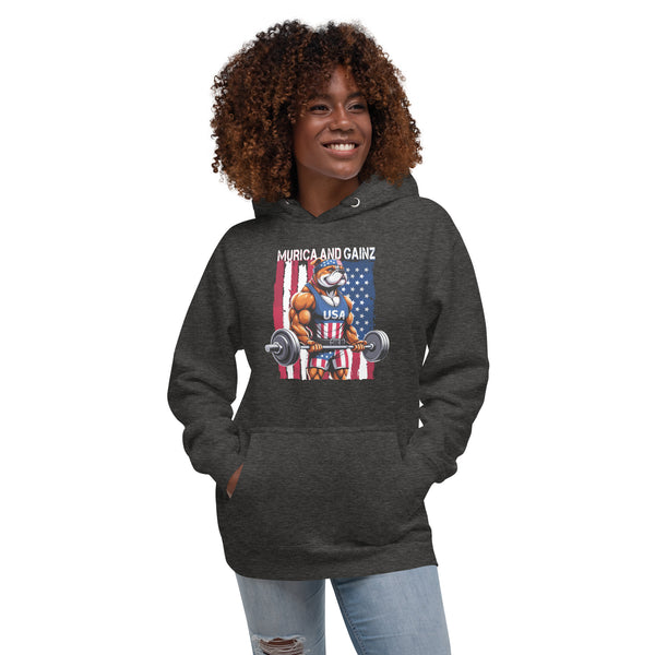 Murica And Gainz - Women's Hoodie