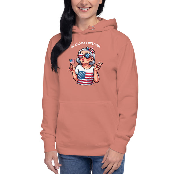 Grandma Freedom - Women's Hoodie