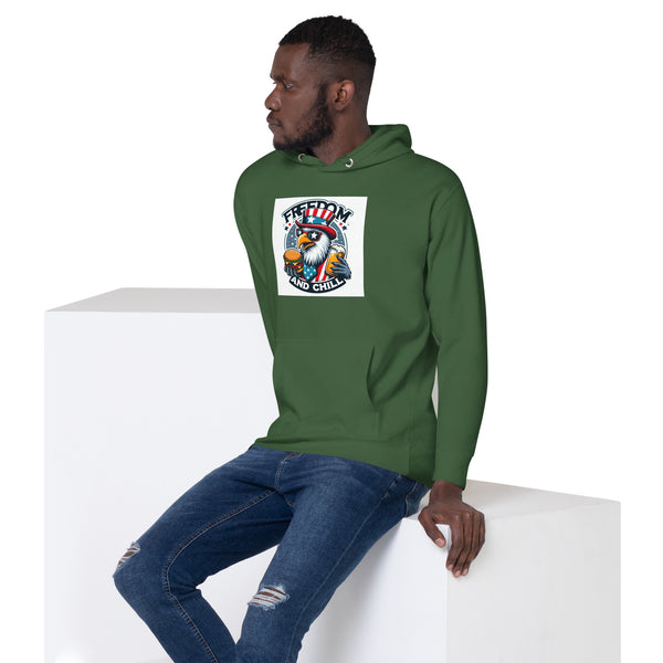 Freedom And Chill - Men's Hoodie