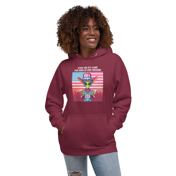 Even the ETs Came For Some of Our Freedom - Women's Hoodie