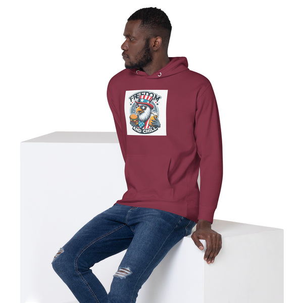 Freedom And Chill - Men's Hoodie