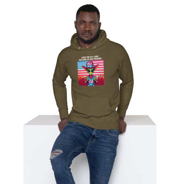 Even the ETs Came For Some of Our Freedom - Men's Hoodie