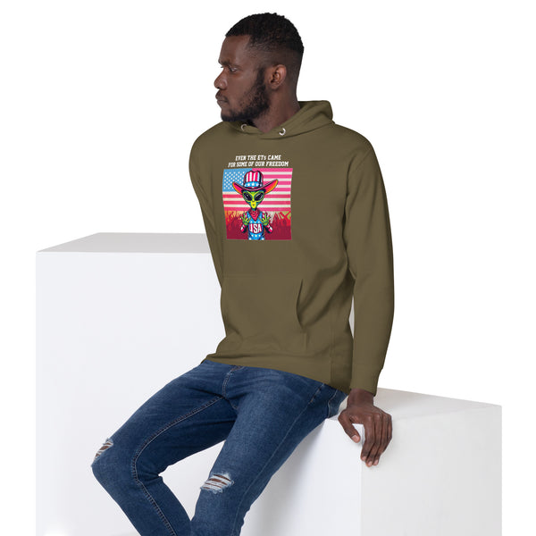 Even the ETs Came For Some of Our Freedom - Men's Hoodie