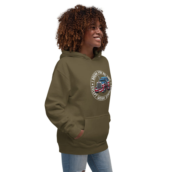 I Brake For No One Except Weigh Stations - Women's Hoodie