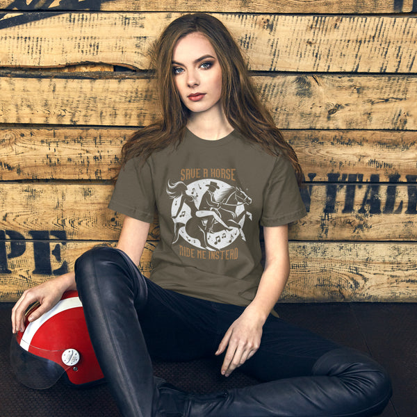 Save a Horse Ride Me Instead Women's T-Shirt