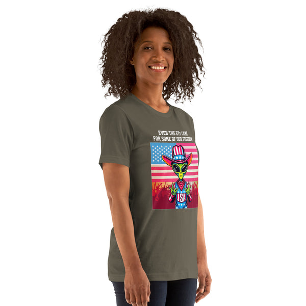 Even the ETs Came For Some of Our Freedom Women's T-Shirt