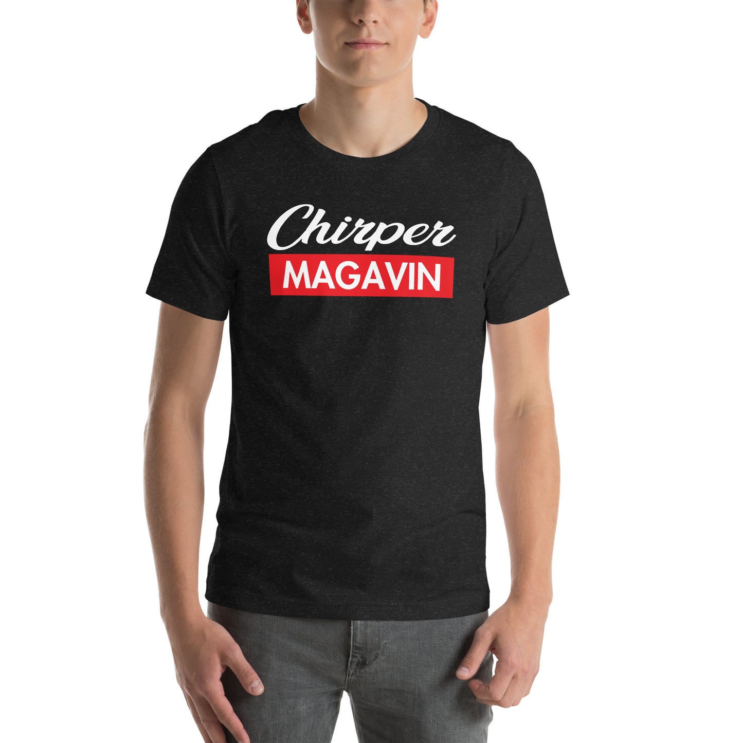 Chirper Magavin Unisex t-shirt