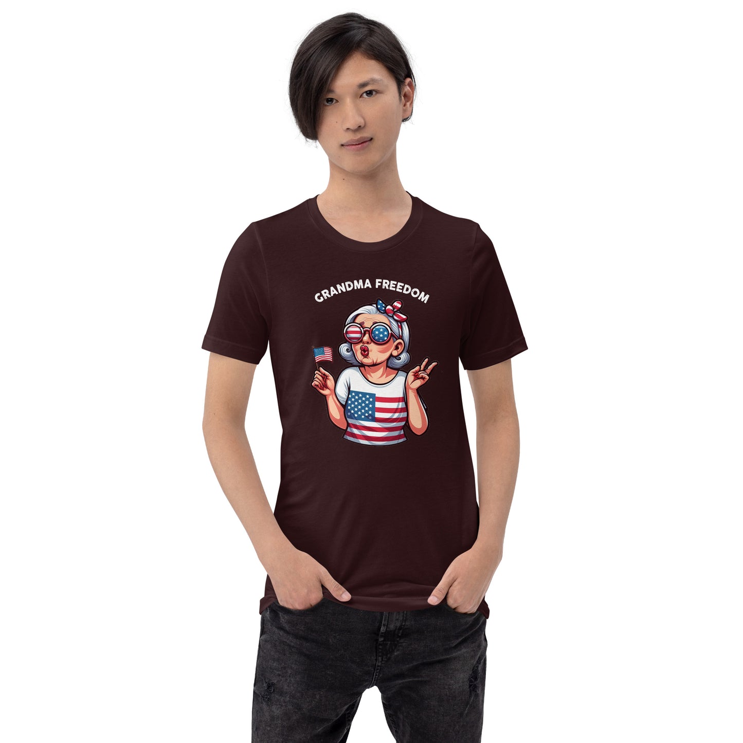 Grandma Freedom Unisex t-shirt
