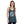 Women's Racerback Tank Plastered Gnomes Indigo