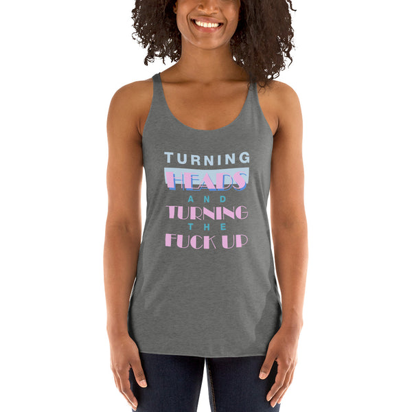 Turning Heads - Women's Racerback Tank