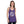 Women's Racerback Tank Plastered Gnomes Purple Rush