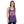 Women's Racerback Tank Top Plastered Gnomes Purple Rush