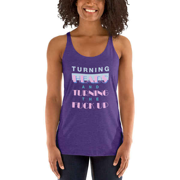 Turning Heads - Women's Racerback Tank